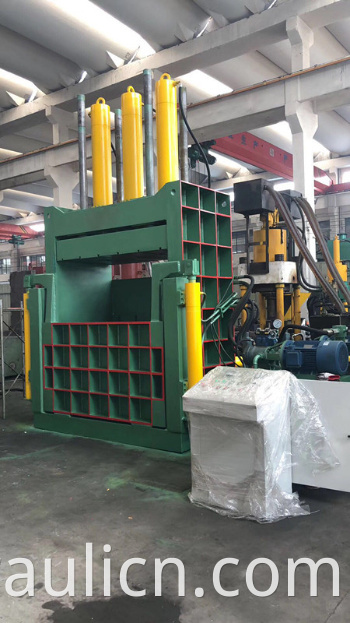 Y82-250 Wima Aluminium Profaili Kadibodi Karatasi Baler